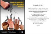 CF 2014 - Cartão postal com oração - Fraternidade e Tráfico
